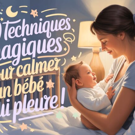 10 astuces pour calmer et apaiser un bébé qui pleure