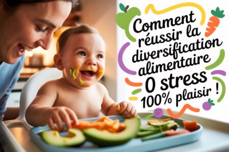 reussir diversification alimentaire bebe guide