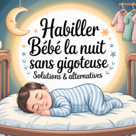 habiller bebe nuit sans gigoteuse astuces
