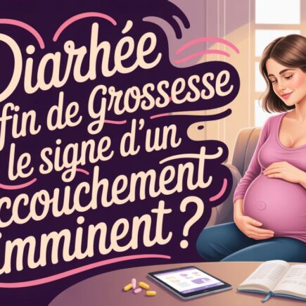 diarrhee accouchement proche verite