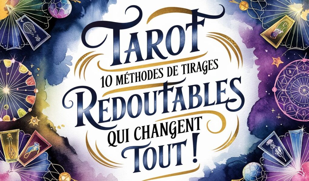 methodes tirages tarot populaires