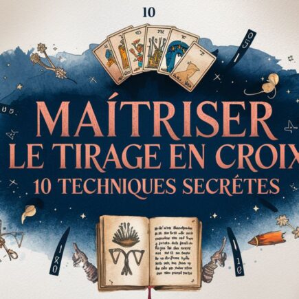techniques maitrise tirage croix tarot