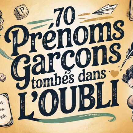 prenoms garcons oublies