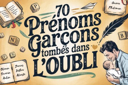 prenoms garcons oublies