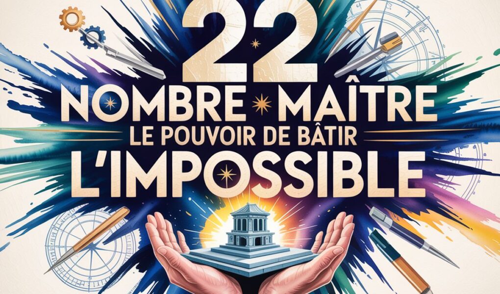 nombre maitre 22 pouvoir batir