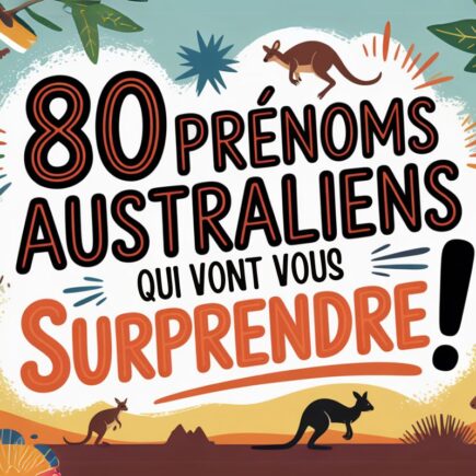 prenoms australiens enfant originaux