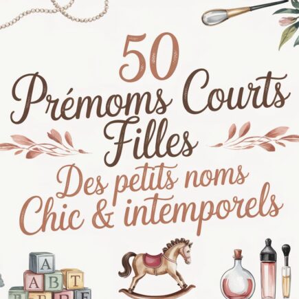 prenoms courts filles chic intemporels