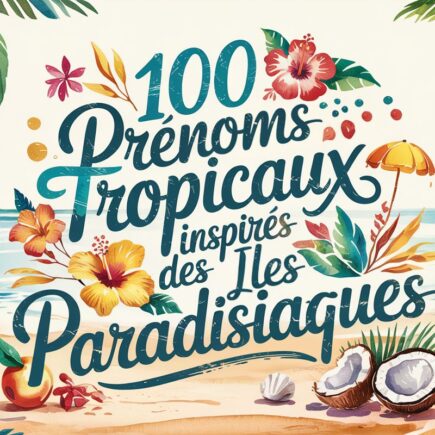 prenoms tropicaux iles paradisiaques