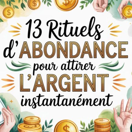 rituels abondance attirer argent