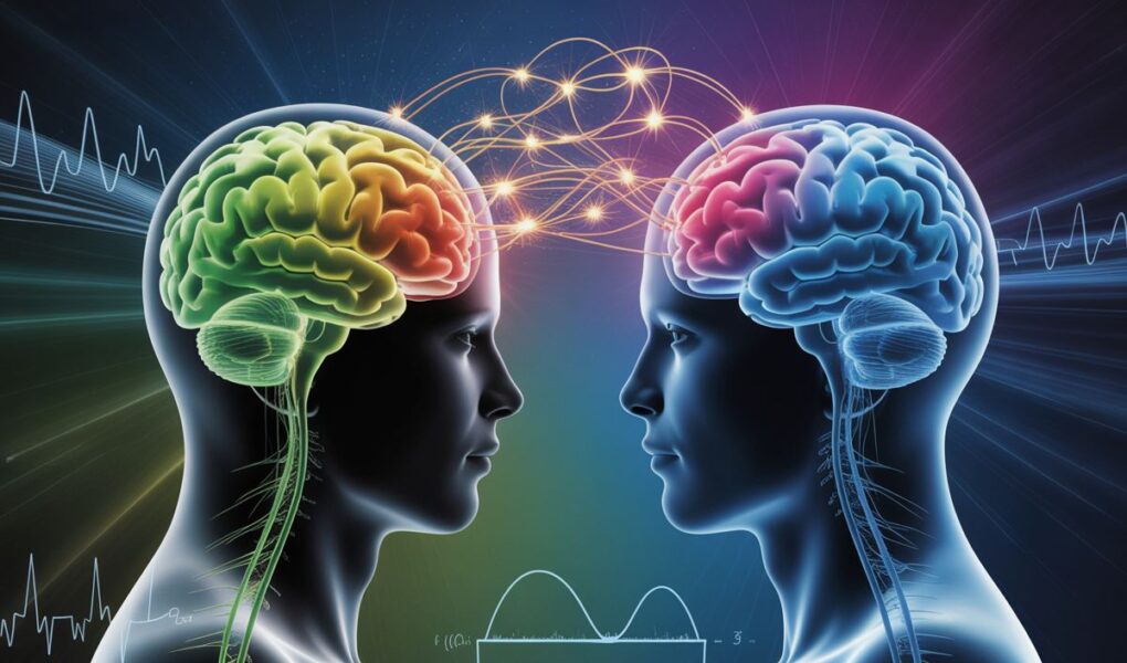 Communication mentale entre deux cerveaux, visualisation scientifique et mystique de la télépathie