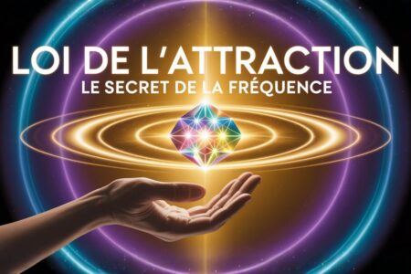 illustration loi attraction frequence manifestation